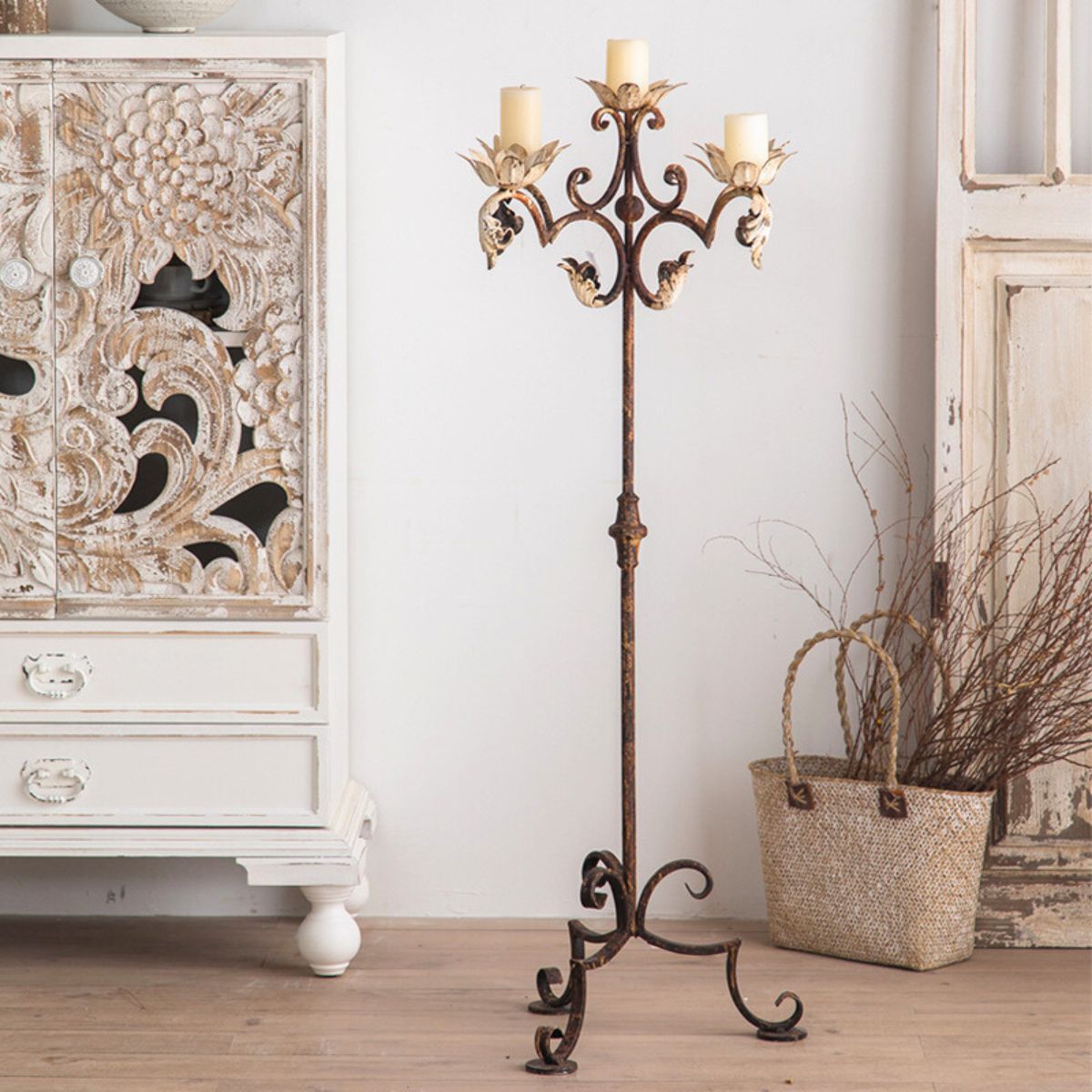 Xander Floor Standing Candelabra