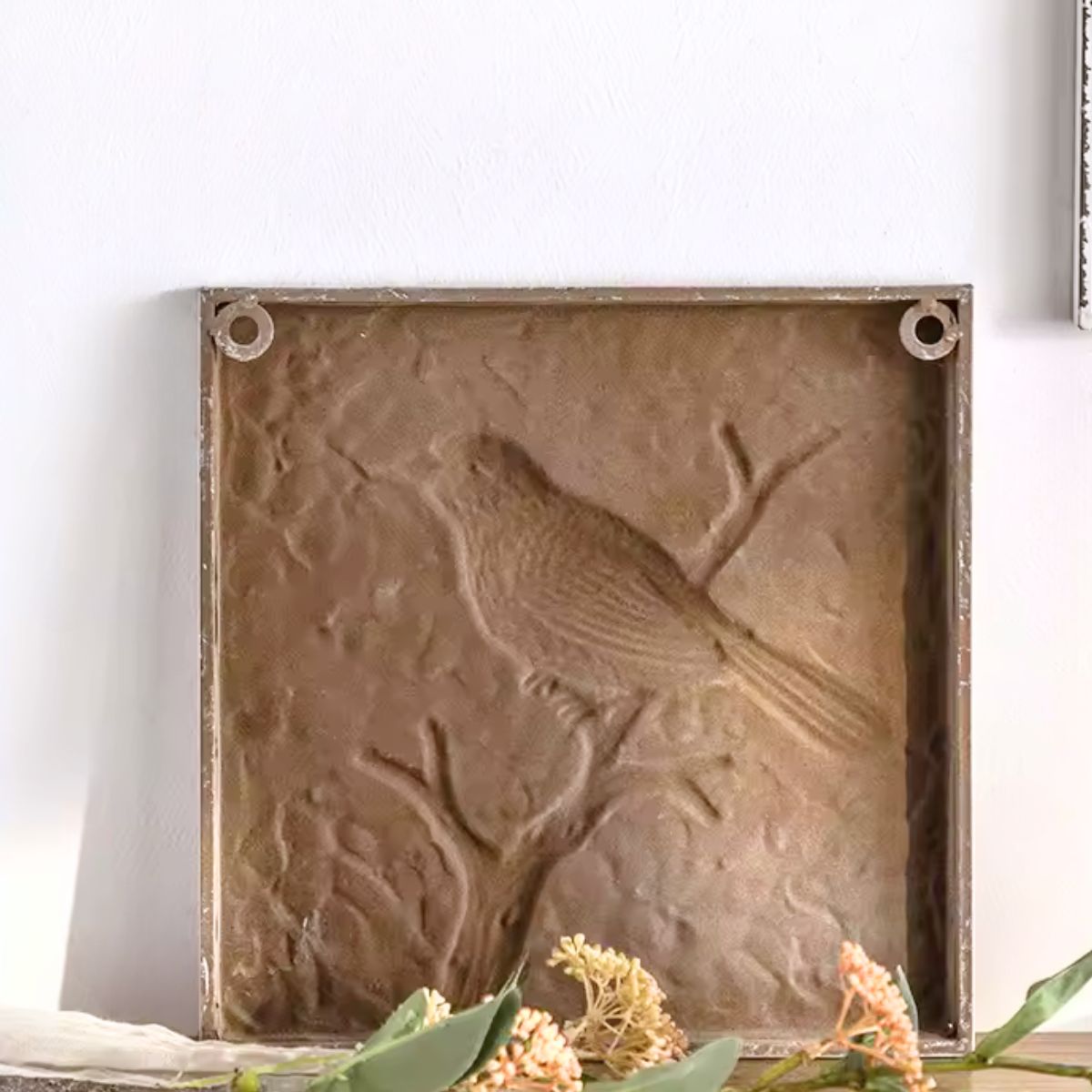 Imogen Metal Wall Art Back View