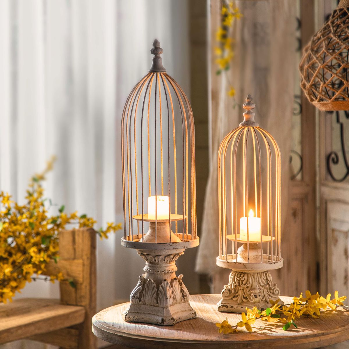 1. Birdcage Candle Holders Main Image