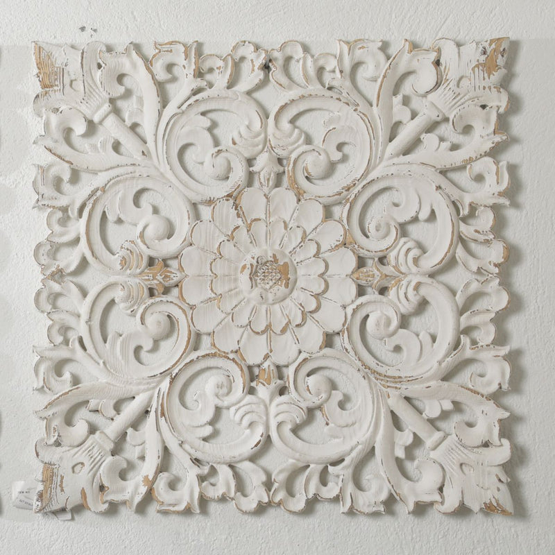Leopold Carved Wood Wall Art