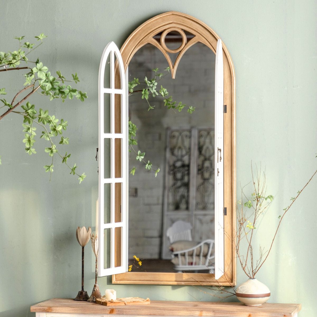 Emmanuel Arch Mirror Staged Image