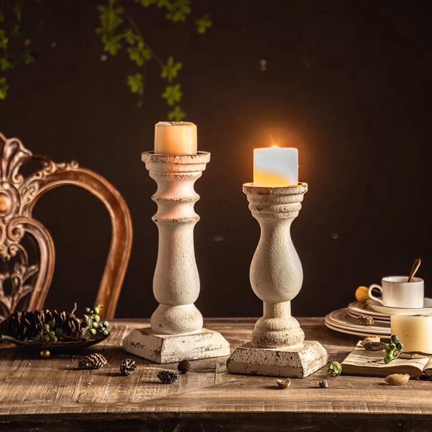 Francesca Classic Candle Holder Main Image 2425-2426