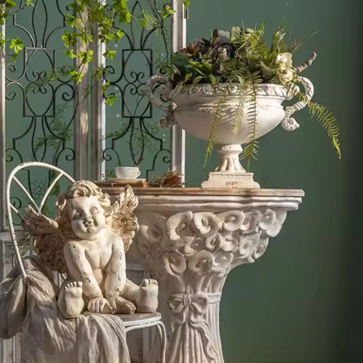 Urn Planter Staged Image