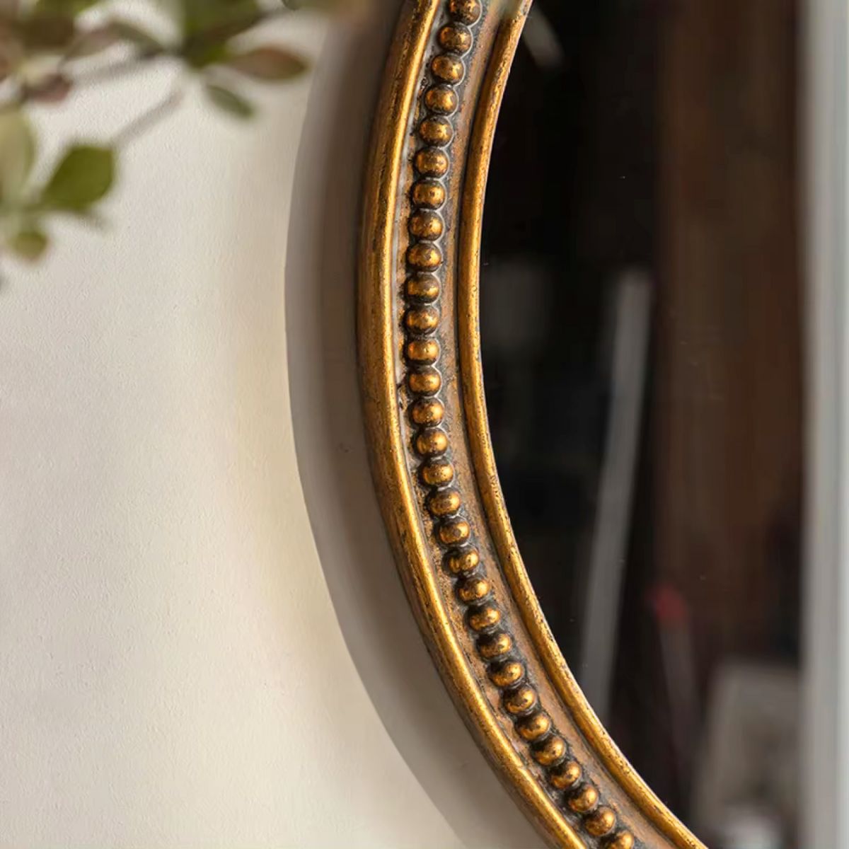 Adeline Gold Mirror Close-Up Side