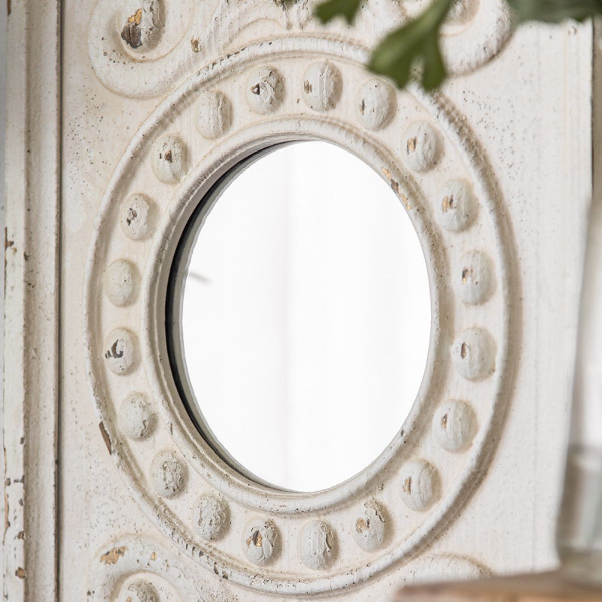 Keith Metal Wall Art With Mirror Close-Up Mirror